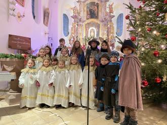 Die Krippenandacht war wieder wunderschön