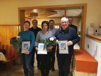 Die geehrten Mitarbeiter der Pfarrei Grafenwiesen